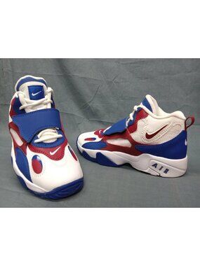 Nike Air Speed Turf (GS) Sneakers Team Red Rush Blue Boys Size 6 NEW NO BOX!